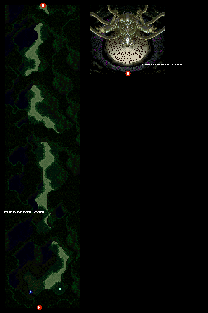 ラヴォス体内 マップ画像：クロノ・トリガー 攻略
